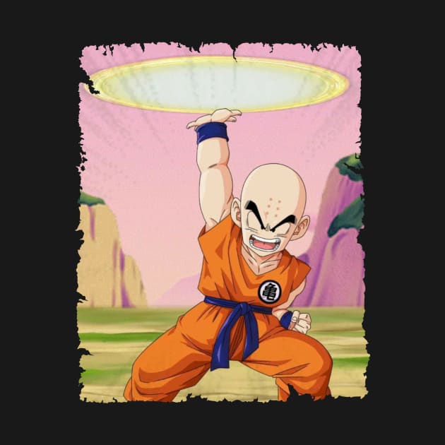 KRILLIN MERCH VTG by kuzza.co