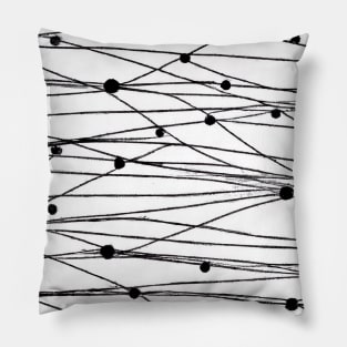 Lines and Dots Pillow