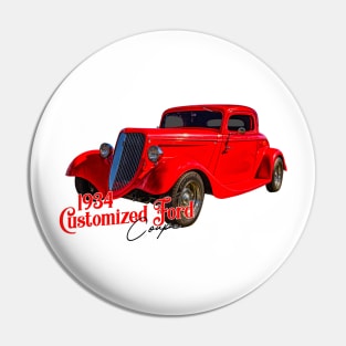 1934 Customized Ford Coupe Pin