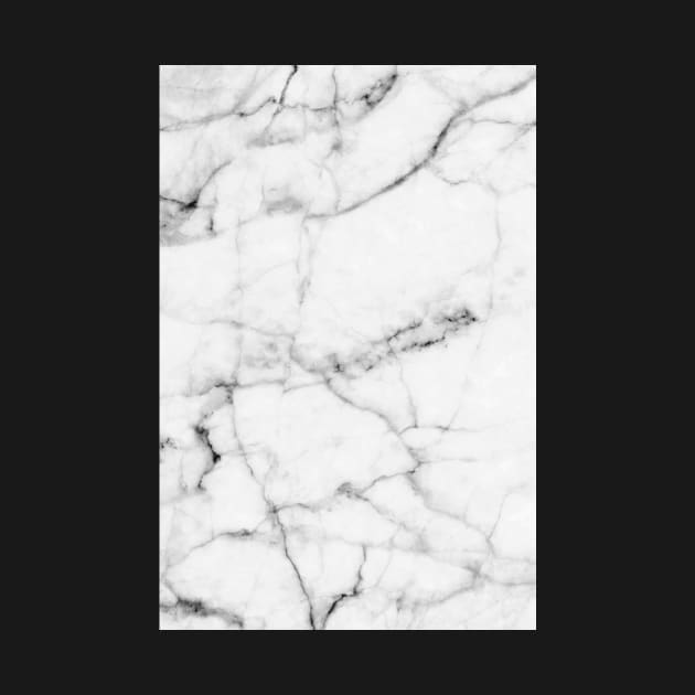 Pure White Marble by fivemmPaper