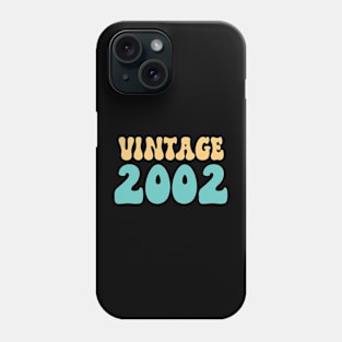 birthday retro 2002 Phone Case