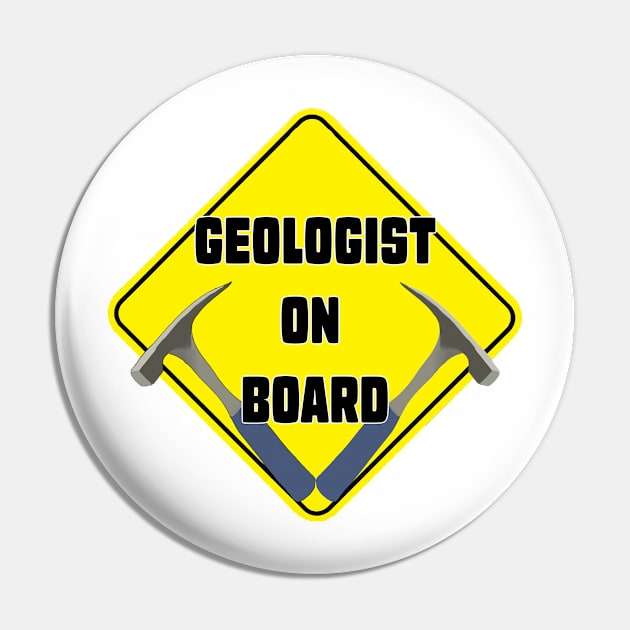 Geologist on Board Pin by stermitkermit