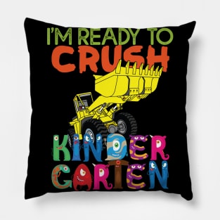 Monster Truck 6th Birthday T Shirt 6 Years Birthday Boy Pillow