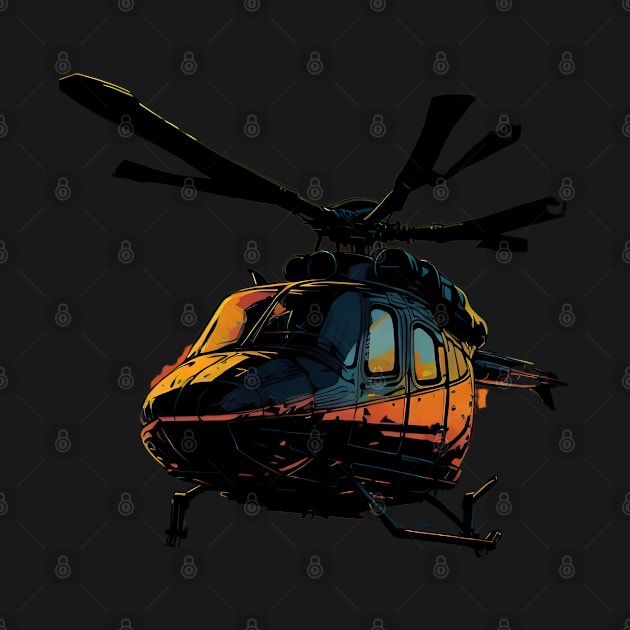 Helicopter pilot by vaporgraphic