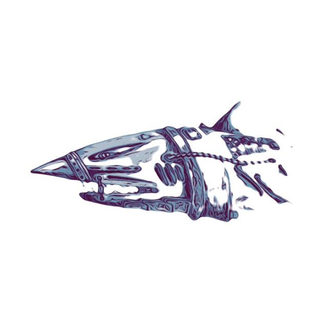 Cyber shark by Glenbobagins
