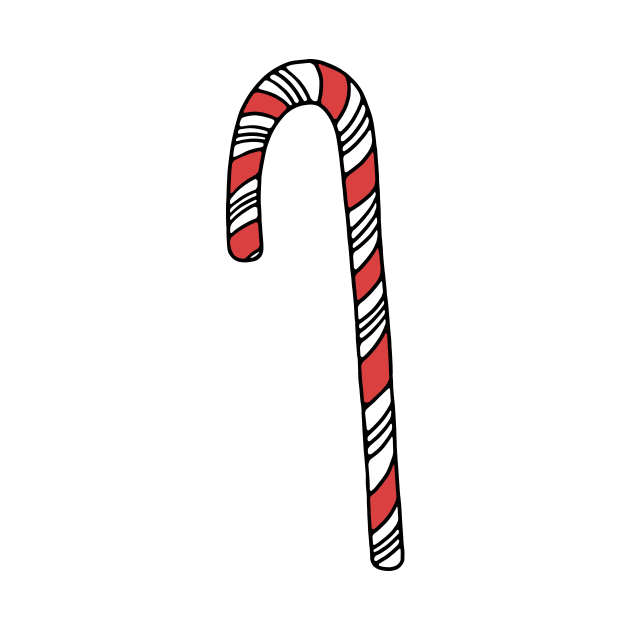 Christmas Holiday Candy Cane Pattern by murialbezanson