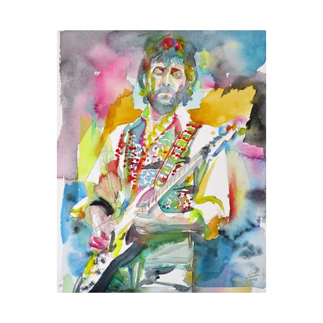 ERIC CLAPTON watercolor portrait .2 by lautir