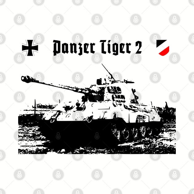 panzer tiger 2 by bumblethebee