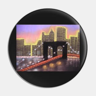 Brooklyn Bridge, New York Pin