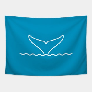 WHALE TAIL Tapestry