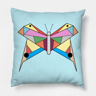 Colorful butterfly Pillow