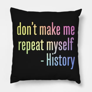 History Pillow