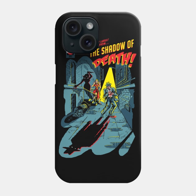 Shadow of Death Phone Case by Made With Awesome