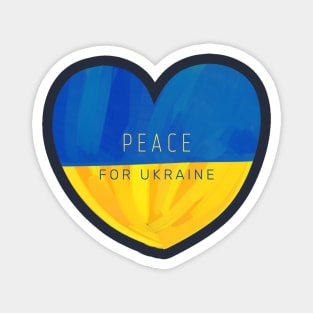 Peace For Ukraine Magnet