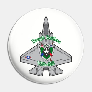 F-35C Lightning II - Rough Raiders Pin