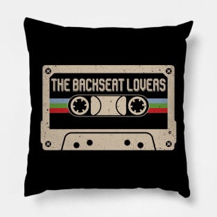 Personalized Backseat Name Birthday Vintage Cassette Tape Pillow