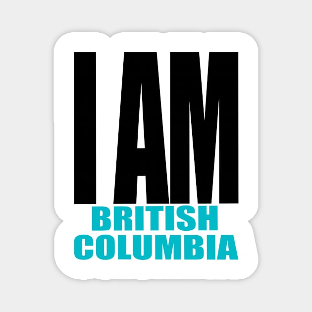 I am British Columbia Magnet by INKUBATUR