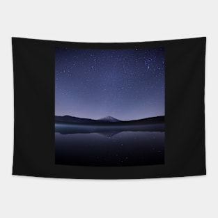 Sky, Stars, Mountain, Water Tapestry