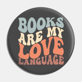 Books are My Love Language Pin