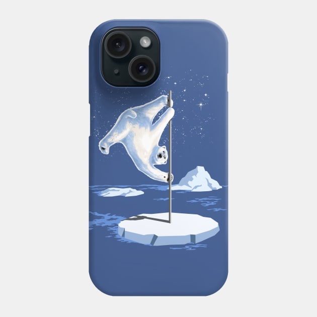 North Pole Dancer Phone Case by silentOp