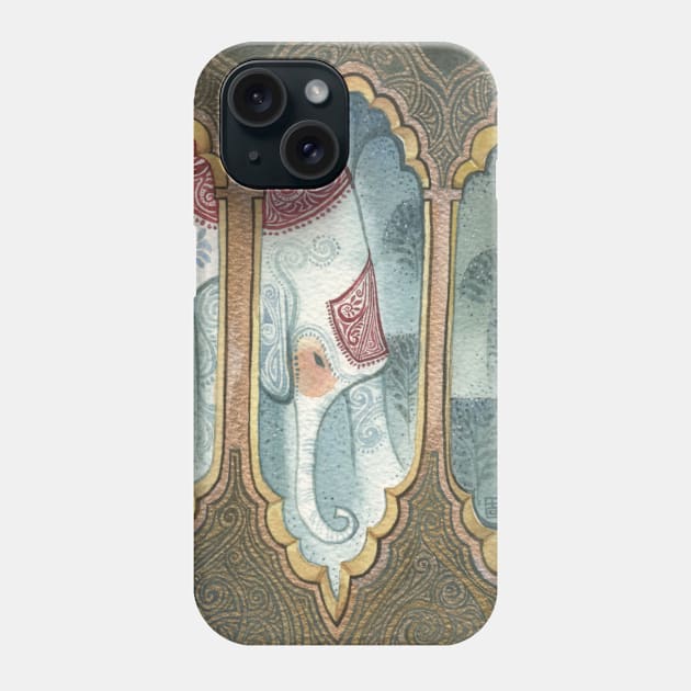 Elephant Phone Case by Alina Chau