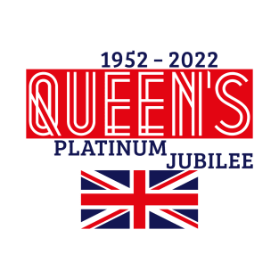 Queen’s Platinum Jubilee 2022 (V1 / 2C) T-Shirt