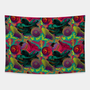 Magic Mushroom Tapestry