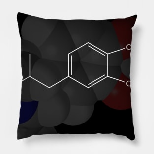 Ecstasy Molecule Chemistry Pillow