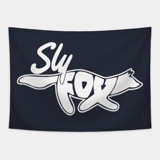 Sly Fox White Tapestry