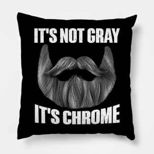 Beard For Men Dad Father Bearded Chrome Beard Length Pillow