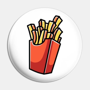 French Fries Pin