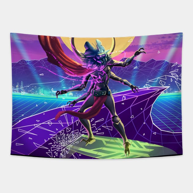 Destiny 2 Season of The Splicer Mithrax/Misraaks - Full Picture Tapestry by Jadeitor