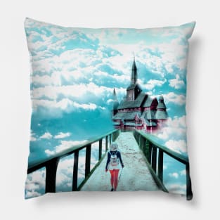 Way to heaven Digital manipulation Pillow