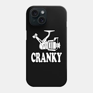 Crankbait Sarcastic Fishing Lure Cranky Funny Gift Ideas For Fisherman Or Fishing lover Phone Case