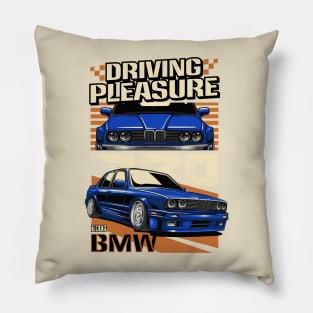 BMW E30 Driving Pleasure Pillow