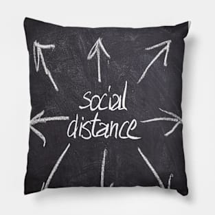 Social distance Pillow