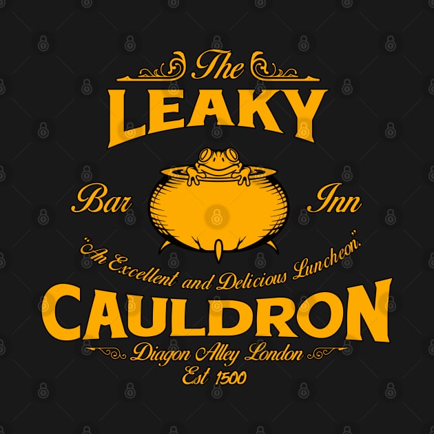 Leaky Cauldron Bar & Inn Vintage by ramirezaliska