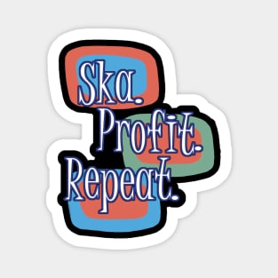 Ska Profit Repeat Retro Stack Magnet