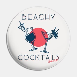 Aesthetic beachy cocktails Pin