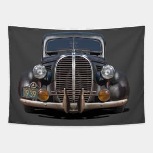 1930s old rusty ford pickup truck Tapestry