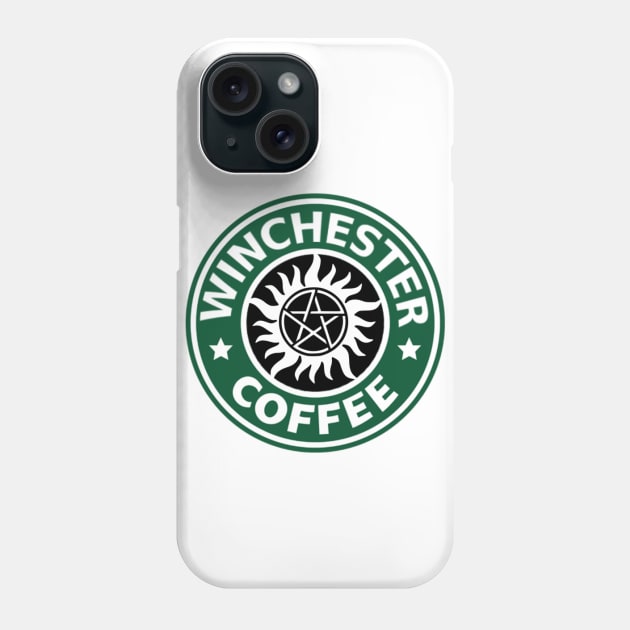 Winchester Coffe Phone Case by Winchestered