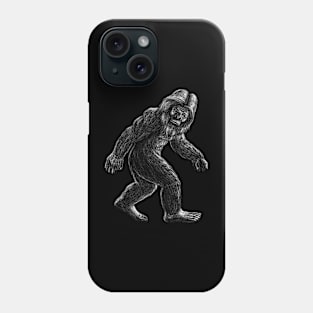 Funny Bigfoot Realistic Phone Case