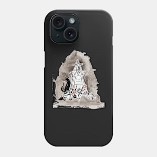 spring in the graveyard Phone Case