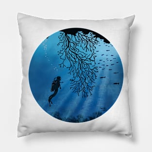 Scuba diving - Ocean vibes Pillow