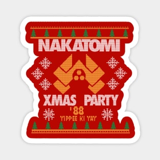 Nakatomi Christmas Party 88 Magnet