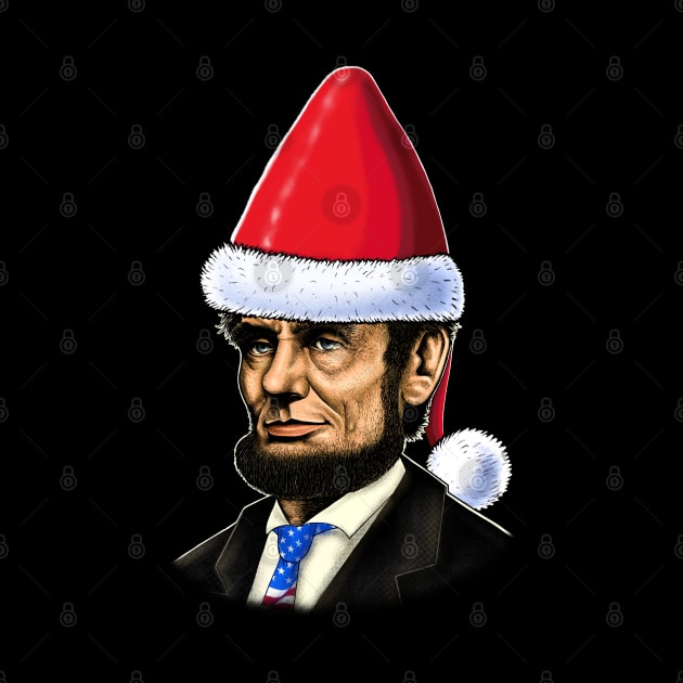 Abraham Lincoln merry Christmas by Artardishop