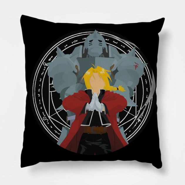 Alchemist Brothers Pillow by Siderjacket