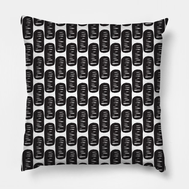 African Tribal Ethnic Pattern Pillow by yaros