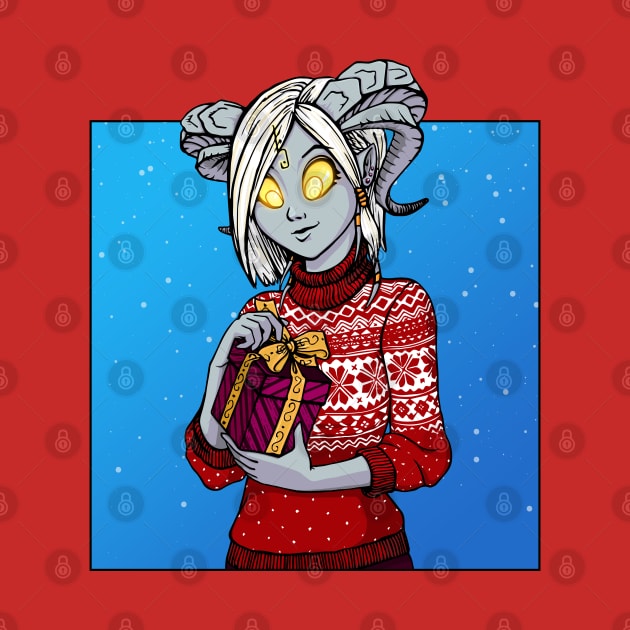 Draenei Christmas by Bazisa