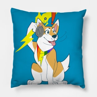 The Infraggable Lightning Pup Pillow